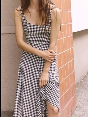 Zara Gingham Dress
